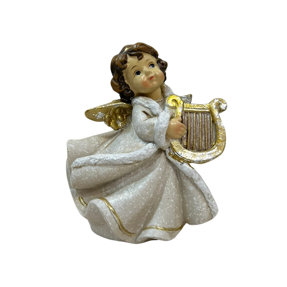 Figuras de Anjo com Instrumentos