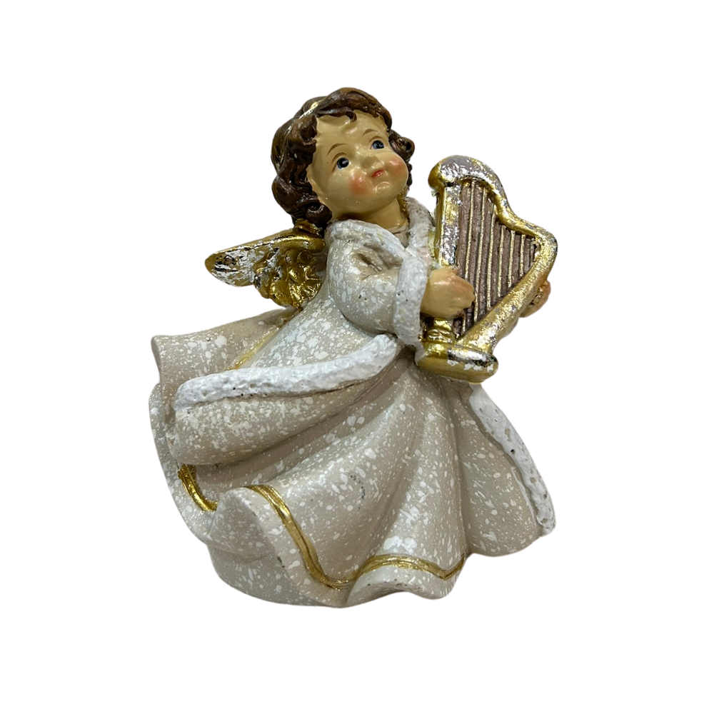 Figuras de Anjo com Instrumentos