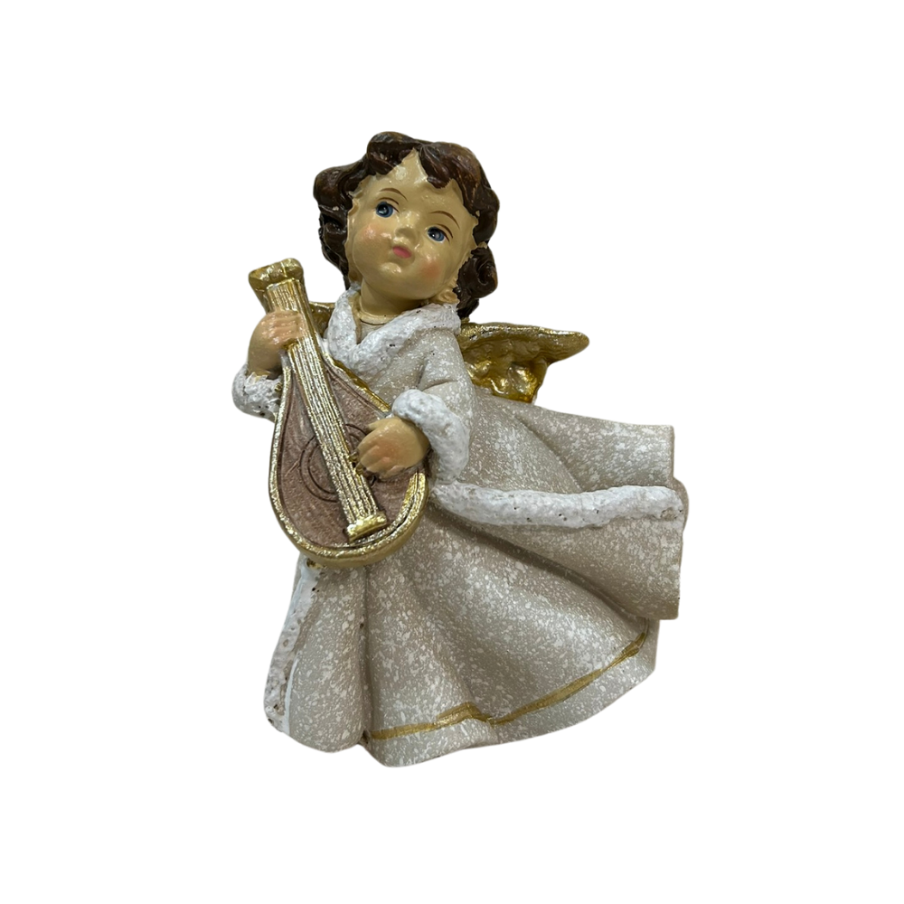 Figuras de Anjo com Instrumentos