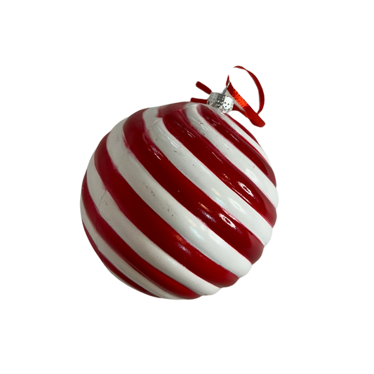 Pendente de Natal Branco e Vermelho